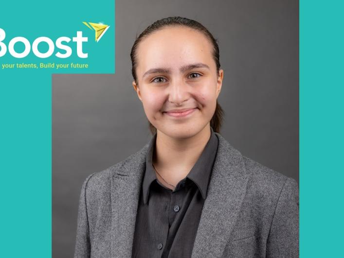 BOOST-succes: leerling van onze school schittert!